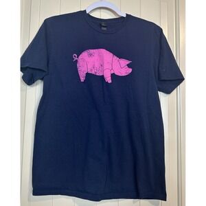 Brit Floyd Animals tour blue pig short sleeve concert t-shirt sz M